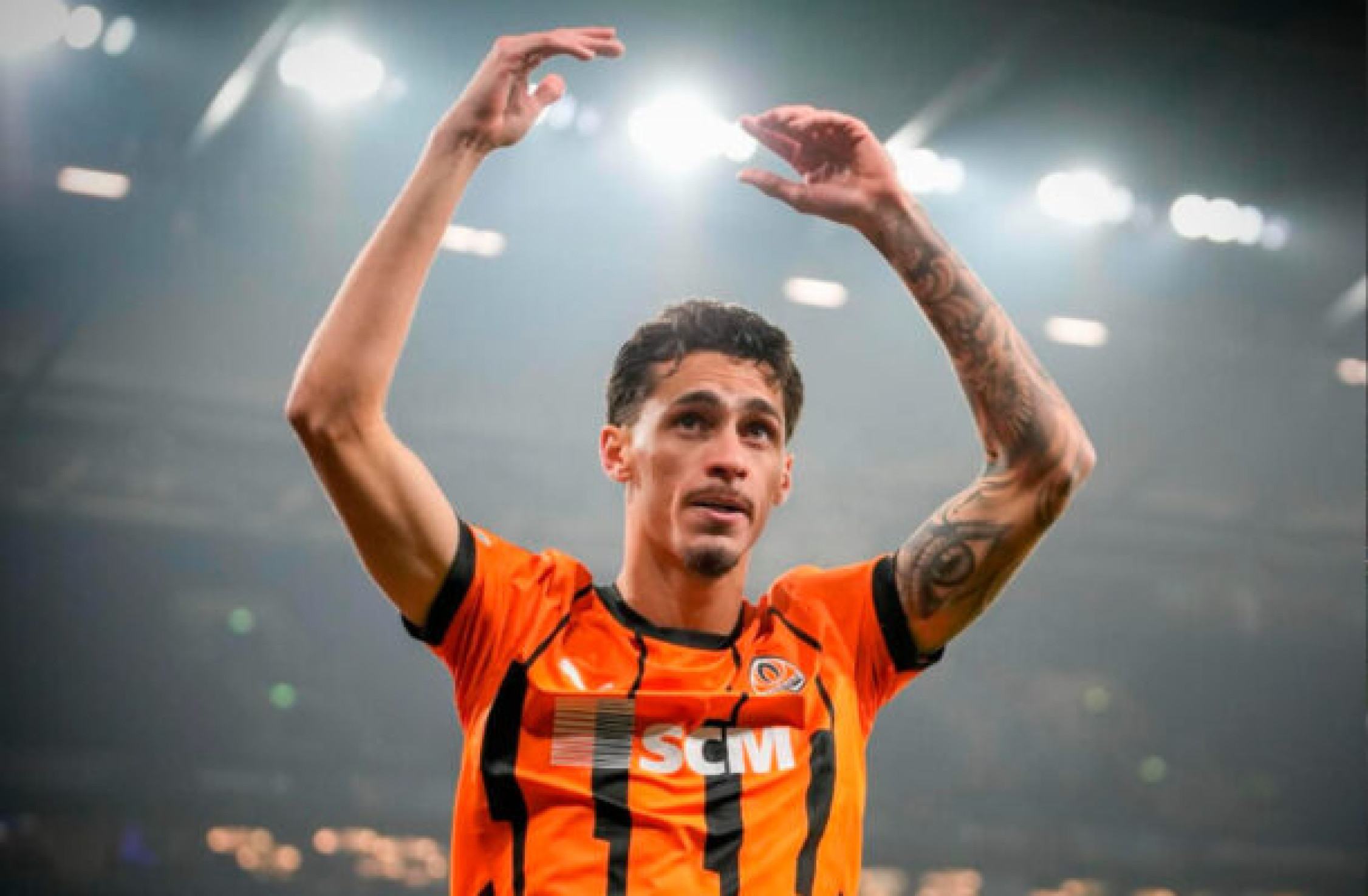 Marlon Gomes defende as cores do Shakhtar Donetsk desde janeiro de 2024 -  (crédito: Foto: Divulgação / Shakhtar Donetsk)