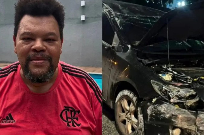 Babu Santana sofre grave acidente de carro: "Tentei controlar" -  (crédito: Reprodução/ Instagram)