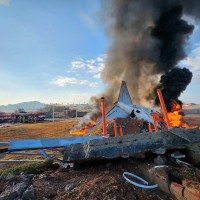 O Boeing 737-800 operado pela Jeju Air - tinha 181 pessoas a bordo, sendo 175 passageiros e seis integrantes da tripulação, e saiu de Bangkok, na Tailândia.