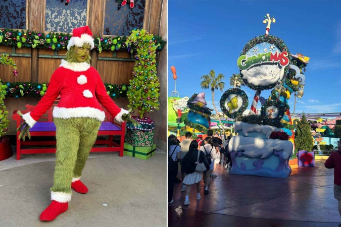 Feliz Natal e Ano Novo nos Parques da Universal, em Orlando -  (crédito: Uai Turismo)