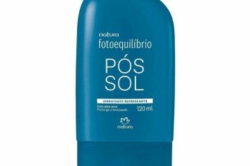 Loção hidratante pós-Sol Fotoequilíbrio, da Natura 
(R$ 75,90)