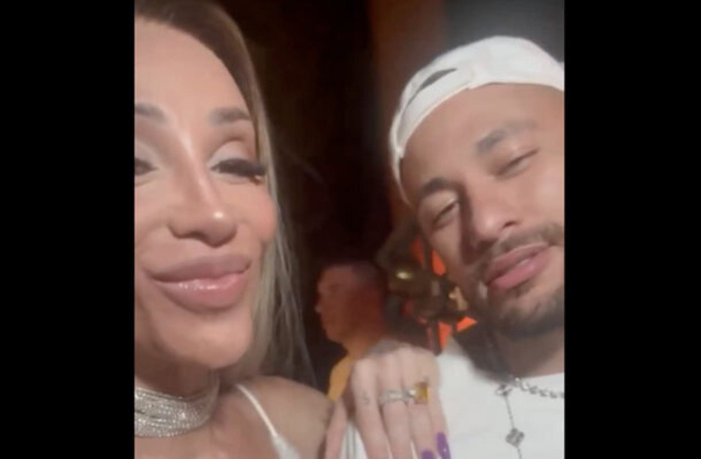 Neymar brinca com Maya: ‘Ainda bem que estou casado’