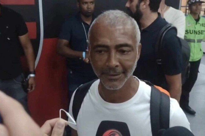 Romário vem se saindo muito bem nos jogos beneficentes -  (crédito: Foto: Reprodução)