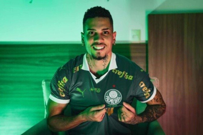 Paulinho foi confirmado como novo reforço do Palmeiras - (crédito: Foto: Giovani Conde/Palmeiras) Paulinho foi confirmado como novo reforço do Palmeiras - (crédito: Foto: Giovani Conde/Palmeiras)