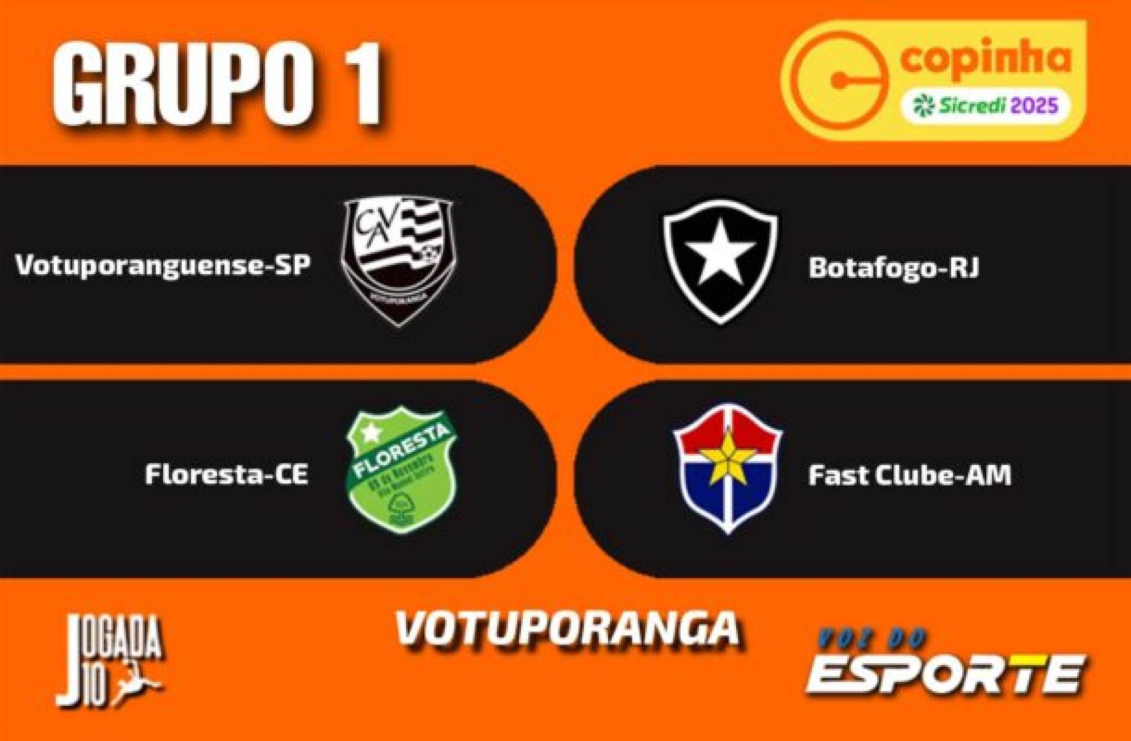 Botafogo x Fast, AO VIVO, com a Voz do Esporte, às 20h