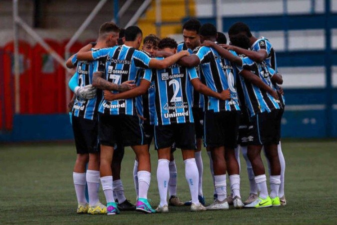 Grêmio chega a Copinha cercado de altas expectativas pela excelente campanha no Gauchão sub-20 -  (crédito: Foto: Guilherme Testa/Grêmio FBPA)