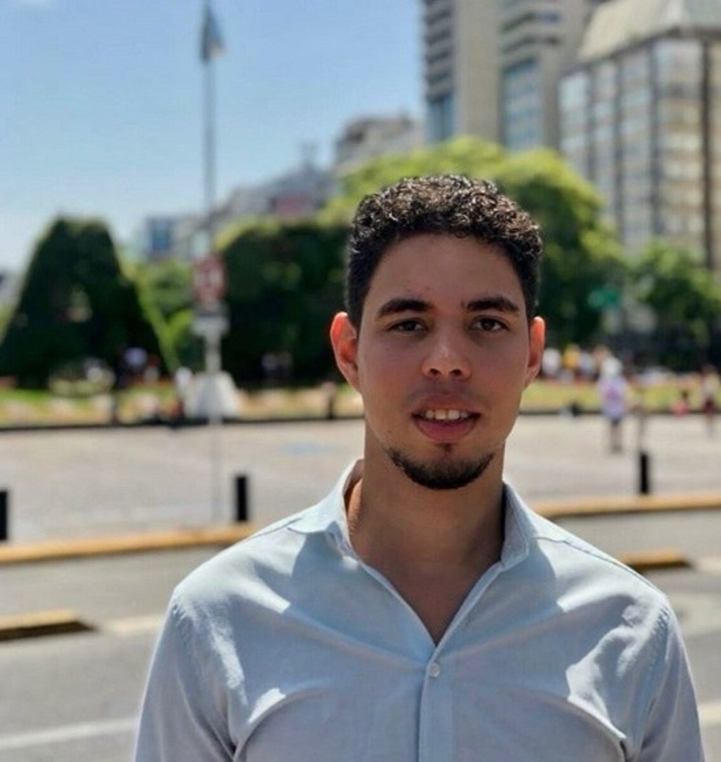 Maxroberth Graterol, 24 anos, venezuelano exilado em Buenos Aires