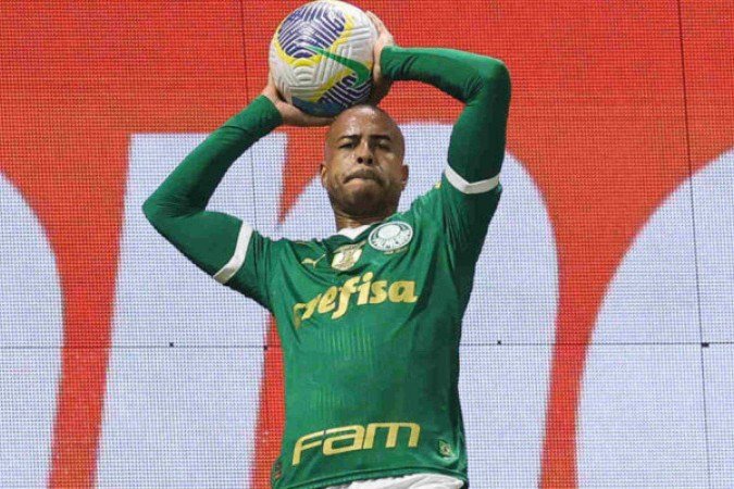 Mayke, lateral-direito do Alviverde -  (crédito: Foto: Cesar Greco/Palmeiras/by Canon)