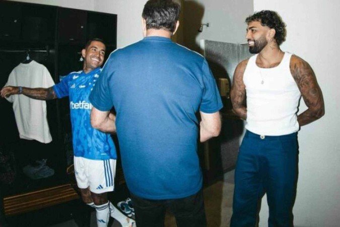 Dudu e Gabigol, nova dupla do Cruzeiro - (crédito: Foto: Reprodução/Instagram) Dudu e Gabigol, nova dupla do Cruzeiro - (crédito: Foto: Reprodução/Instagram)