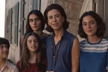 Valentina Herszage, Fernanda Torres e Bárbara Luz em Ainda estou aqui: drama de uma família brasileira
 -  (crédito: Sony Pictures/ Divulgação)