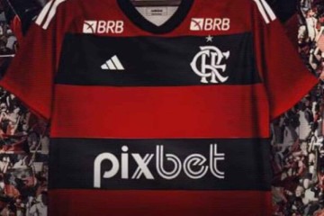 Pixbet é a patrocinadora máster do Flamengo desde 2024 -  (crédito: Foto: Divulgação/Flamengo)