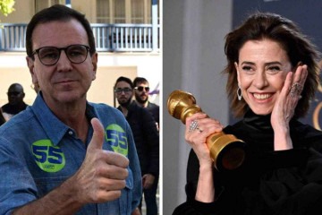 Eduardo Paes prometeu festa caso Fernanda Torres vença o Oscar -  (crédito: AFP)