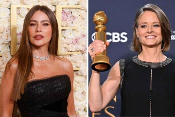 Globo de Ouro: Sofia Vergara protesta contra prêmio de Jodie Foster - AFP