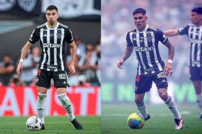 Battaglia e Zaracho interessam ao Boca Juniors - (crédito: Foto: Atlético) Battaglia e Zaracho interessam ao Boca Juniors - (crédito: Foto: Atlético)