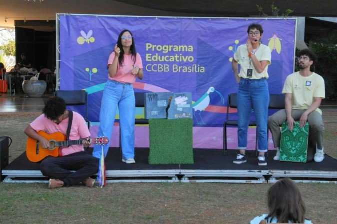As atividades ocorrerão em diferentes dias da semana durante todo o mês de janeiro
- (crédito: Divulgação) As atividades ocorrerão em diferentes dias da semana durante todo o mês de janeiro
- (crédito: Divulgação)