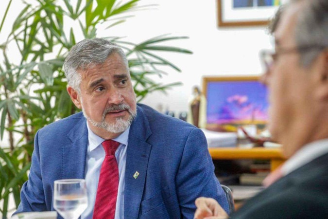 Paulo Pimenta foi demitido hoje em reunião com o presidente Lula no Planalto, ele deve deixar a Secom nesta quinta-feira (9/1) -  (crédito: Divulgação Secom)