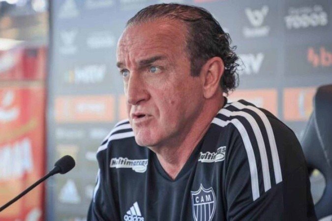 Cuca já está em Belo Horizonte - (crédito: Foto: Pedro Souza / Atlético) Cuca já está em Belo Horizonte - (crédito: Foto: Pedro Souza / Atlético)