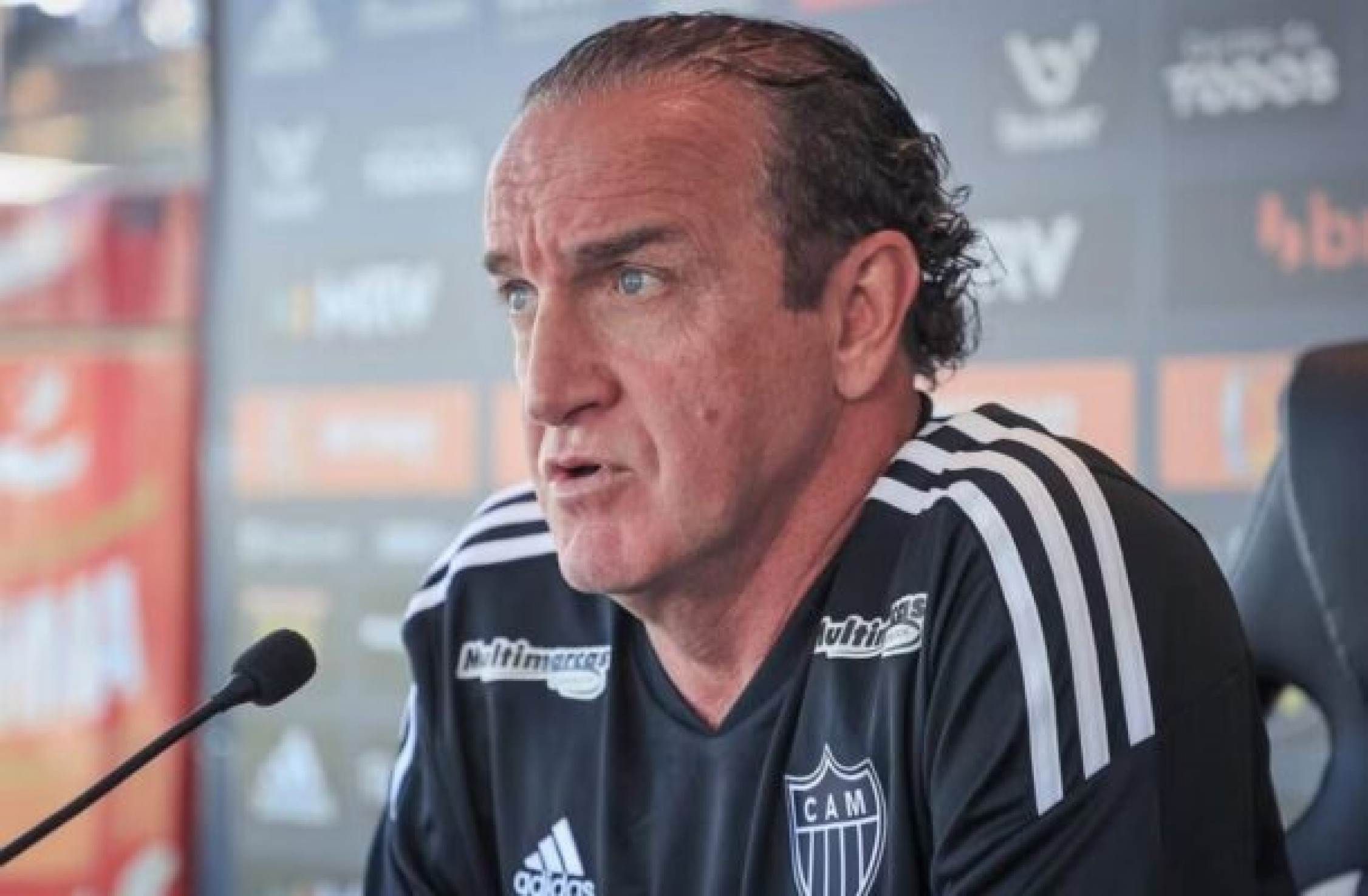 Cuca já está em Belo Horizonte  -  (crédito: Foto: Pedro Souza / Atlético)