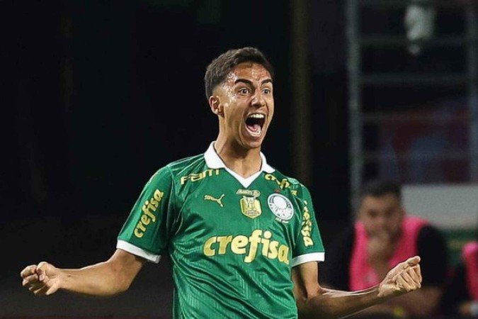Vitor Reis pode se tornar o zagueiro mais caro da história do futebol brasileiro - (crédito: Foto: Cesar Greco/Palmeiras) Vitor Reis pode se tornar o zagueiro mais caro da história do futebol brasileiro - (crédito: Foto: Cesar Greco/Palmeiras)
