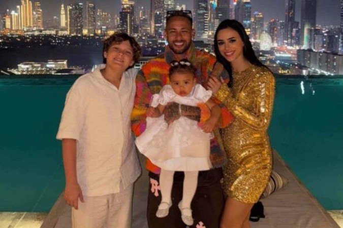 Neymar credita parte do amuderecimento aos seus filhos -  (crédito: Foto: Reprodução / Instagram)