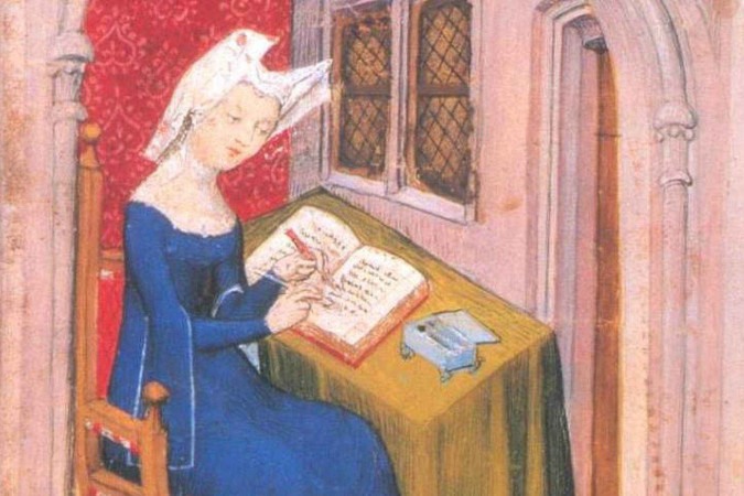 Ilustração medieval do livro 'A Cidade das Mulheres' -  (crédito: Wikicommons/ Domínio Público)