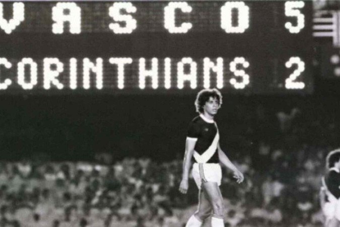 Roberto Dinamite é o maior ídolo da História do Vasco - (crédito: Foto: Reprodução Arquivo Pessoal) Roberto Dinamite é o maior ídolo da História do Vasco - (crédito: Foto: Reprodução Arquivo Pessoal)