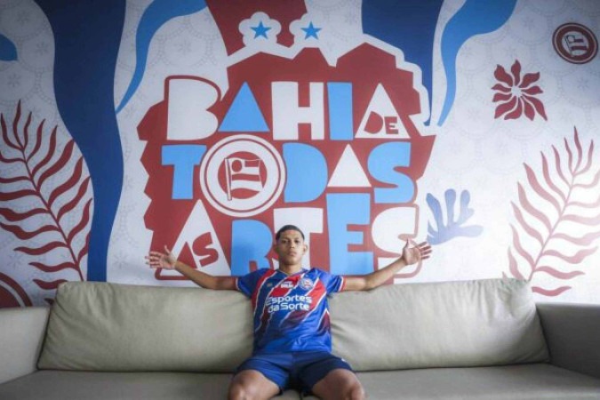 Erick Pulga é reforço do Bahia para 2025 -  (crédito: Divulgação/Bahia)