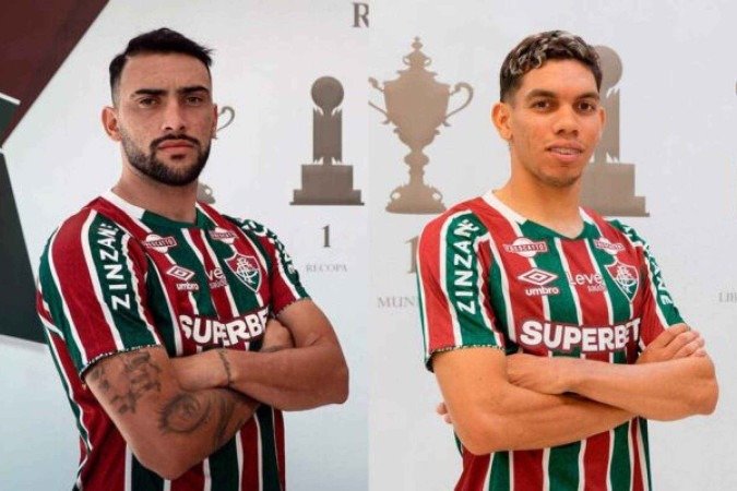 Freytes (foto), novo reforço do Fluminense, falará á imprensa, assim como Paulo Baya - (crédito: Foto: LUCAS MERÇON / FLUMINENSE F.C.) Freytes (foto), novo reforço do Fluminense, falará á imprensa, assim como Paulo Baya - (crédito: Foto: LUCAS MERÇON / FLUMINENSE F.C.)