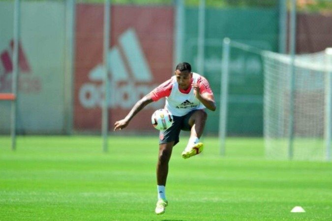 Mikael atuou pouco pelo Inter e teve passagem discreta -  (crédito: Foto: Ricardo Duarte / Internacional)