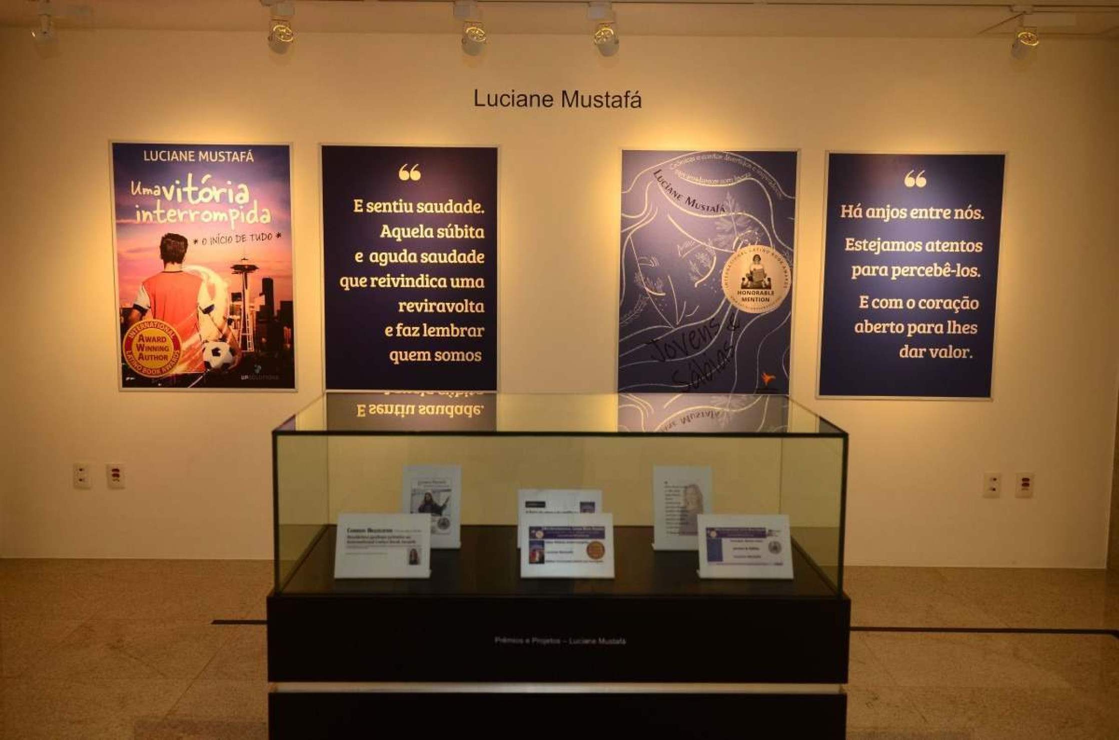 Exposição do Prêmio Ler é Legal 2024, no Espaço Cultural do MPDFT