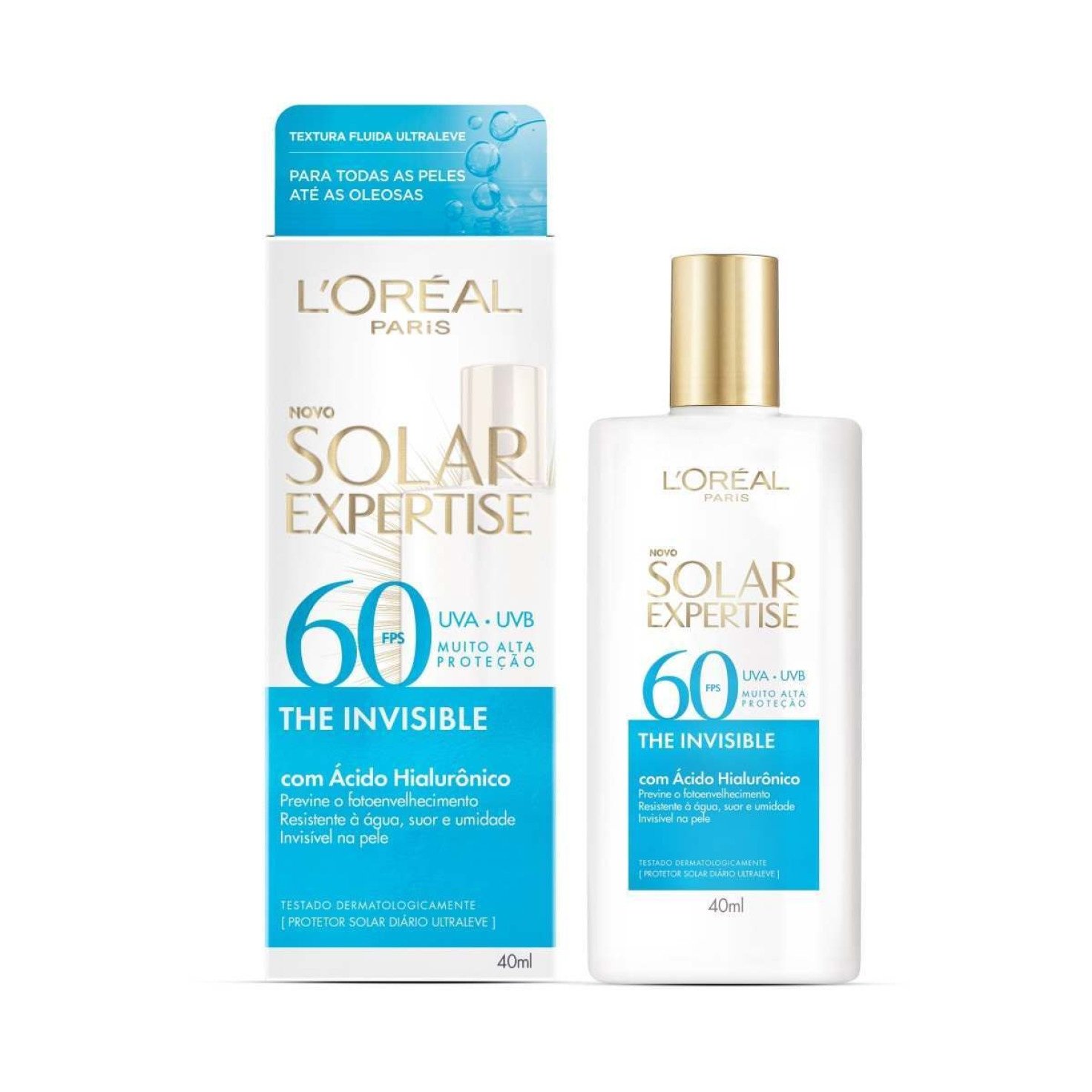 Protetor Solar Expertise The Invisible 40ml (R$ 50,34)