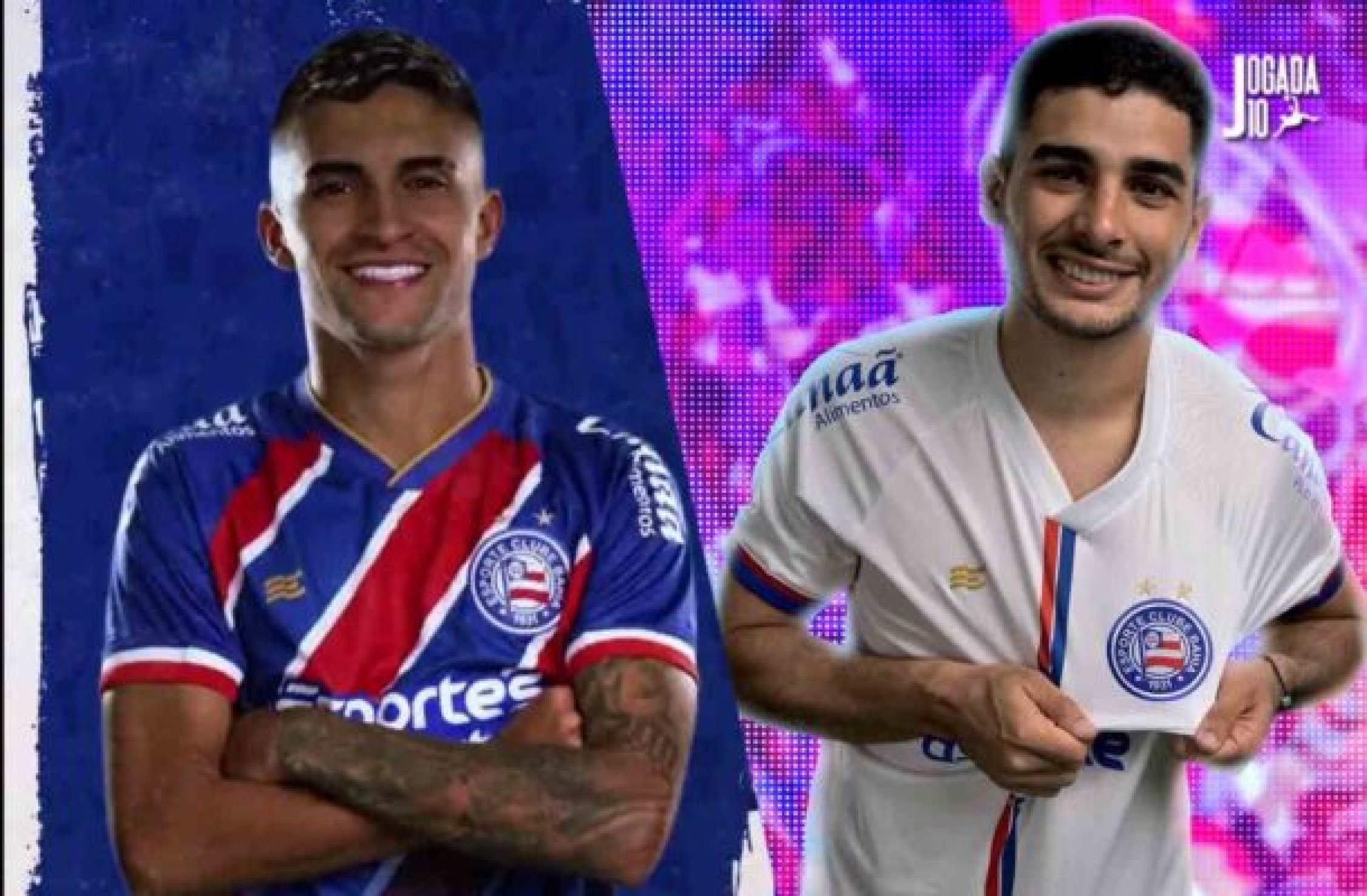 Bahia anuncia a contratação de dois jogadores do São Paulo