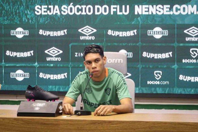 Rio de Janeiro, RJ - 04/01/2025 -.Fluminense treina nesta tarde no CT Carlos Castilho..FOTO: MARCELO GON..ALVES / FLUMINENSE F.C....IMPORTANTE: Imagem destinada a uso institucional e divulga....o, seu.uso comercial est.. vetado incondicionalmente por seu autor e o.Fluminense Football Club... obrigat..rio mencionar o nome do autor ou.usar a imagem....IMPORTANT: Image intended for institutional use and distribution..Commercial use is prohibited unconditionally by its author and.Fluminense Football Club. It is mandatory to mention the name of the.author or use the image....IMPORTANTE: Im..gen para uso solamente institucional y distribuici..n. El.uso comercial es prohibido por su autor y por el Fluminense FootballClub. ...s mandat..rio mencionar el nombre del autor ao usar el im..gen.
- (crédito: MARCELO GONCALVES / FLUMINENSE) Rio de Janeiro, RJ - 04/01/2025 -.Fluminense treina nesta tarde no CT Carlos Castilho..FOTO: MARCELO GON..ALVES / FLUMINENSE F.C....IMPORTANTE: Imagem destinada a uso institucional e divulga....o, seu.uso comercial est.. vetado incondicionalmente por seu autor e o.Fluminense Football Club... obrigat..rio mencionar o nome do autor ou.usar a imagem....IMPORTANT: Image intended for institutional use and distribution..Commercial use is prohibited unconditionally by its author and.Fluminense Football Club. It is mandatory to mention the name of the.author or use the image....IMPORTANTE: Im..gen para uso solamente institucional y distribuici..n. El.uso comercial es prohibido por su autor y por el Fluminense FootballClub. ...s mandat..rio mencionar el nombre del autor ao usar el im..gen.
- (crédito: MARCELO GONCALVES / FLUMINENSE)
