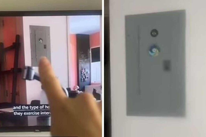 Mulher descobre que série foi filmada em seu apartamento -  (crédito: Reprodução / TikTok)