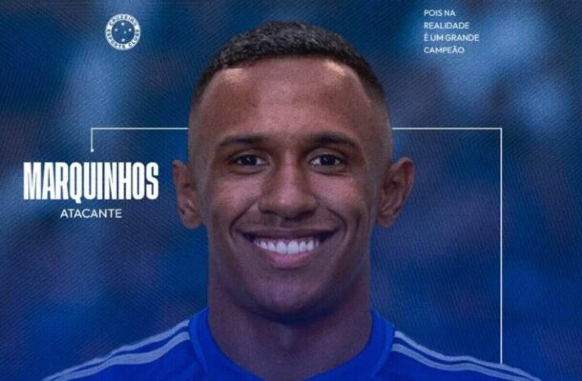 Cruzeiro anuncia contratação do atacante Marquinhos, ex-Fluminense