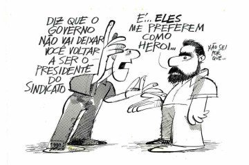 Ziraldo produziu dezenas de charges tendo Brasília e seus personagens como  tema