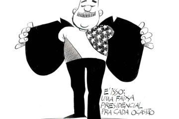 Ziraldo produziu dezenas de charges tendo Brasília e seus personagens como  tema