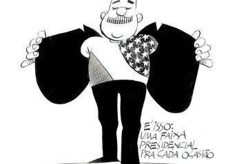 Ziraldo produziu dezenas de charges tendo Brasília e seus personagens como  tema