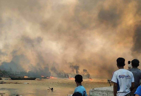 Handout / Arakan Army/ AFP