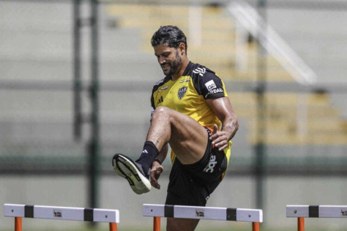 Hulk pediu contratações para o Atlético - (crédito: Foto: Paulo Henrique França / Atlético) Hulk pediu contratações para o Atlético - (crédito: Foto: Paulo Henrique França / Atlético)