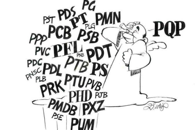 Ziraldo produziu dezenas de charges tendo Brasília e seus personagens como  tema