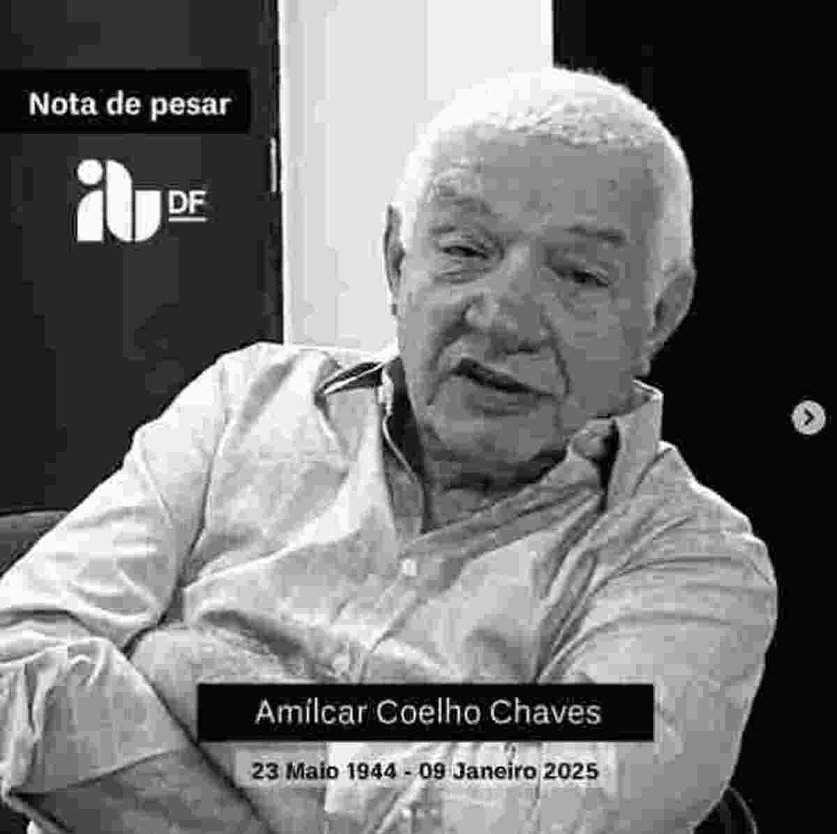 Morre aos 88 anos Amilcar Coelho Chaves ex-presidente da IAB-DF -  (crédito: Reprodução/Instagram)