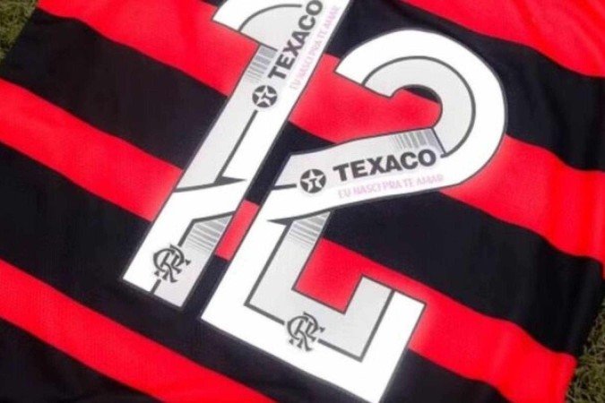 Texaco estampará uniforme do Mengão  -  (crédito:  — Foto: Divulgação / Flamengo)