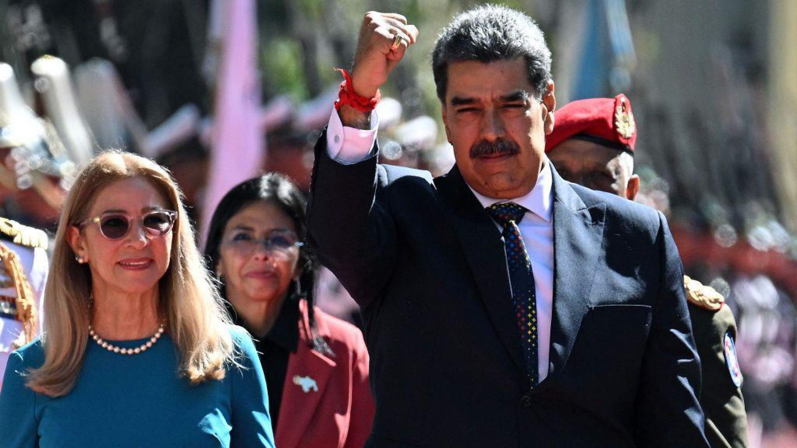 'Não conseguiram impedir essa inauguração constitucional e essa é uma grande vitória venezuelana ', disse Maduro, durante a cerimônia de posse -  (crédito: Reuters)