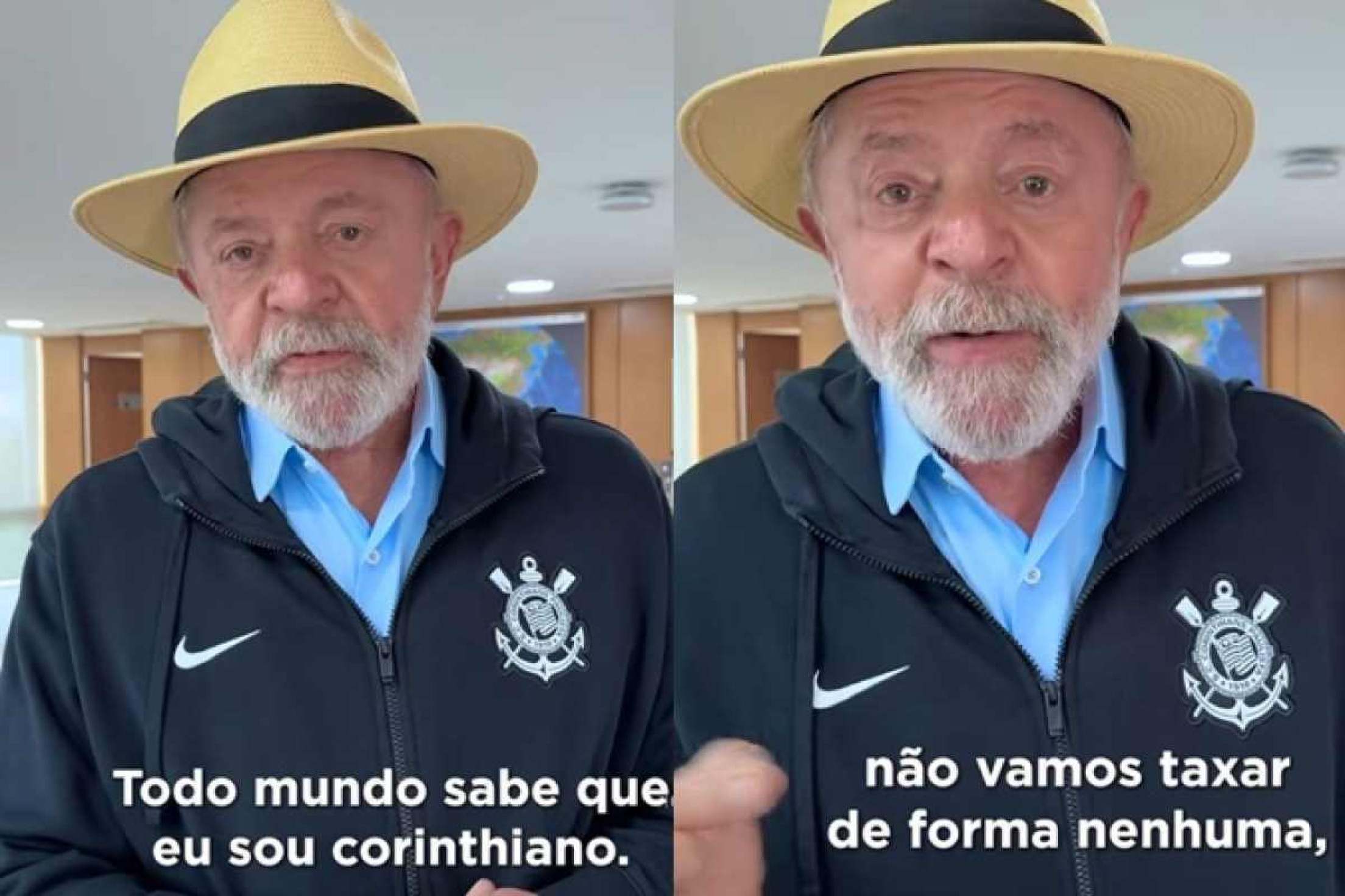 Lula faz doação ao Corinthians para mostrar que o PIX não será taxado