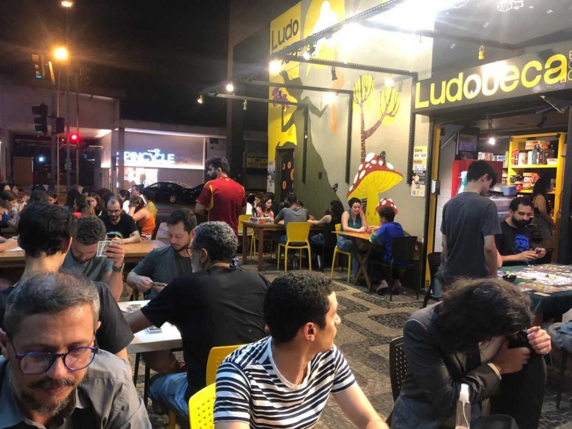 O espaço da Ludoteca garante diversão e socialização