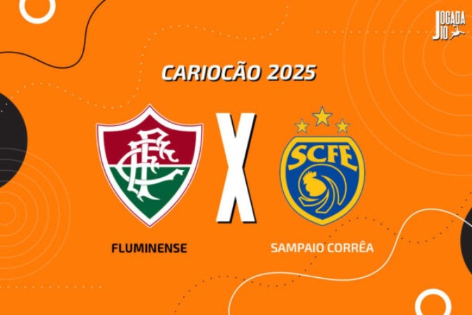 Fluminense estreia no Carioca diante do Sampaio Corrêa -  (crédito: Foto: Arte/Jogada10)