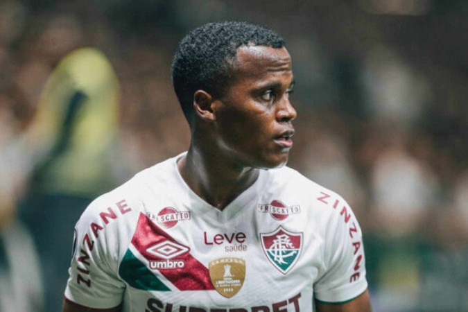 Fluminense venderá Arias apenas para a Europa -  (crédito: Foto: Lucas Merçon/Fluminense )