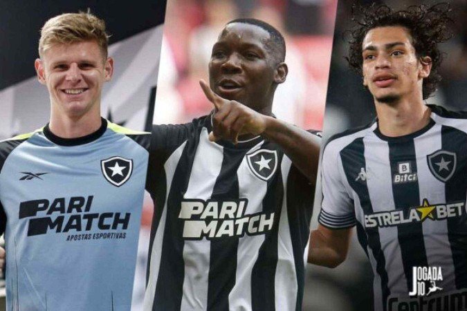 Raul, De Paula e Nascimento ganham oportunidade de ouro no Mais Tradicional  -  (crédito: Foto: Vitor Silva/Botafogo )