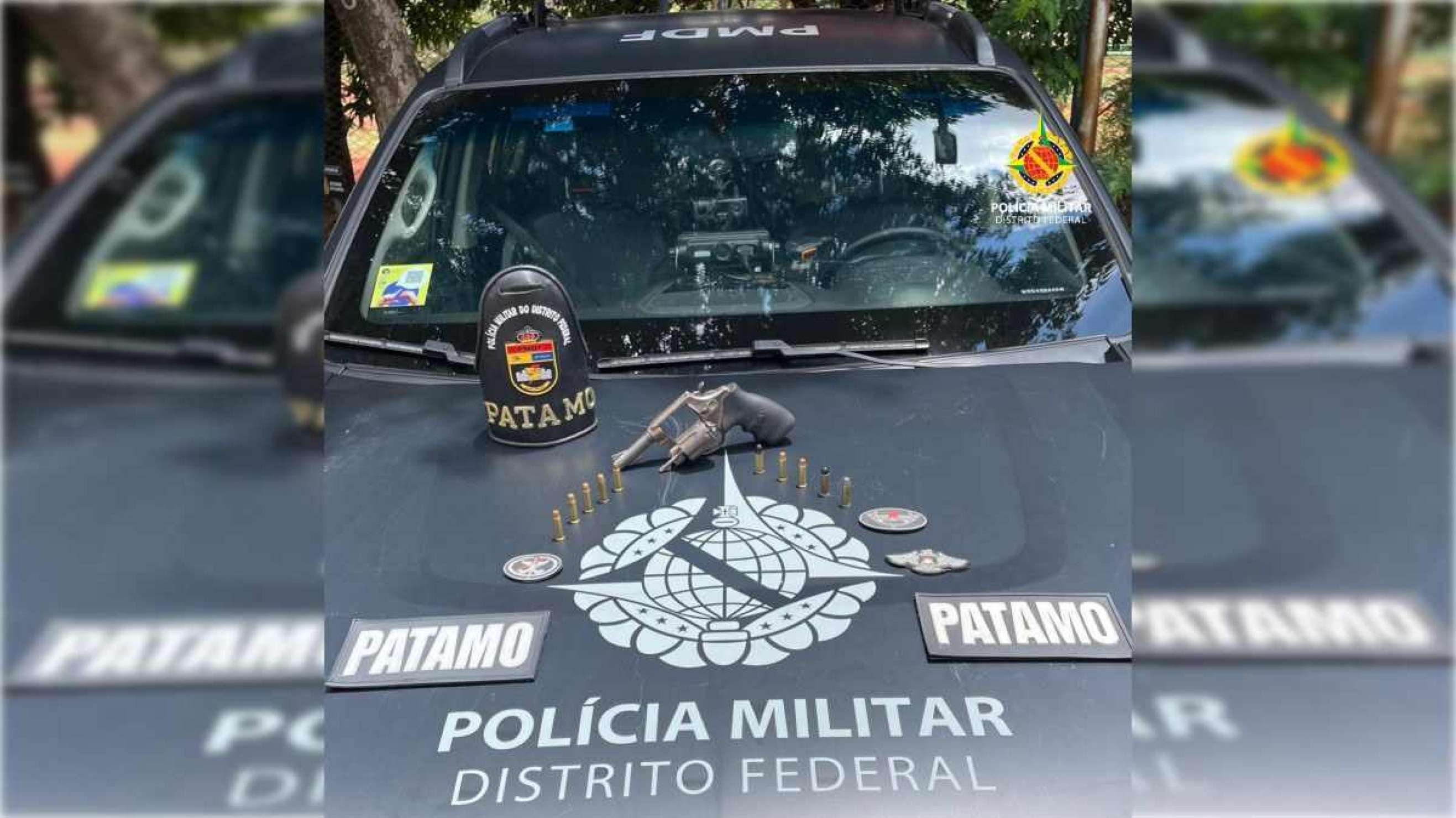 Ameaça de morte termina em prisão na Vila Telebrasília